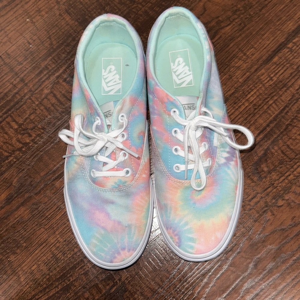 Tie dye vans